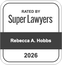 Rated by Super Lawyers | Rebecca A. Hobbs 2026